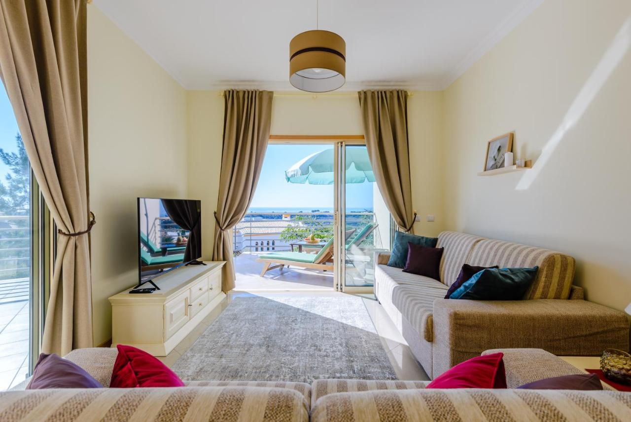 Bnb Homes Ocean View Apartment With Huge Sunny Terrace, 2 Swimming Pools & Tennis Court Albufeira Exterior photo